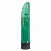 Vibrador Crystal Clear Lady Finger Verde
