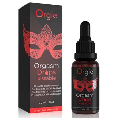 Gotas Estimulantes do Clitóris Orgie Kissable Orgasm Drops 30ml