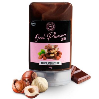 Lubrificante Comestível Oral Pleasure Chocolate de Avelã 34g