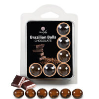 Bolinhas Explosivas Brazilian Balls Chocolate 6un