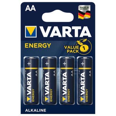 Pilhas AA Varta Energy 4 unidades
