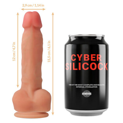 Dildo Ultra-Realístico Cyber Silicock 15,5cm