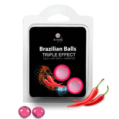 Bolinhas Explosivas Brazilian Balls Triplo Efeito 2un