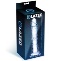 Dildo Realístico Glazed Crystal Clear 19cm